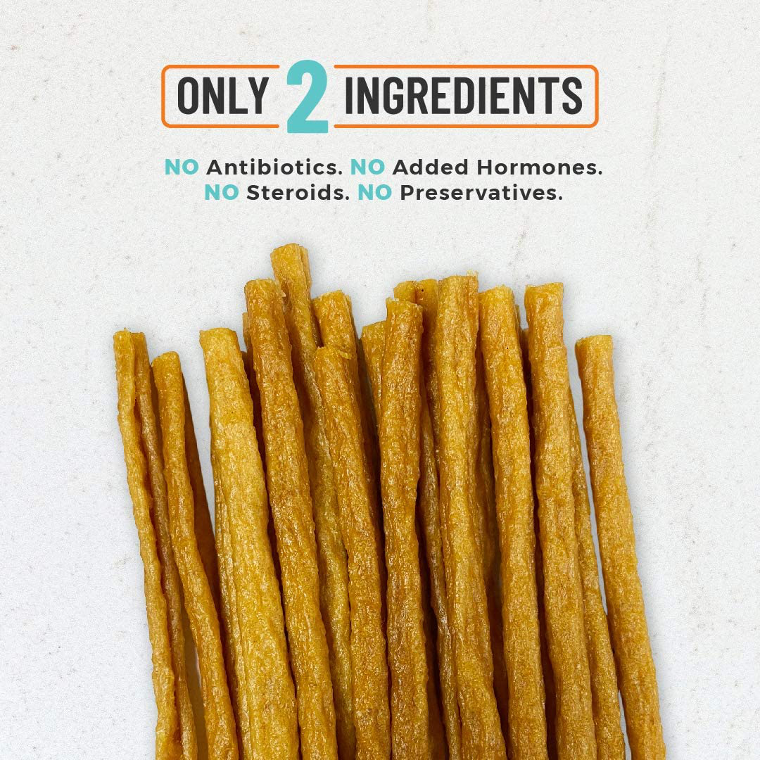 Dog Nip! 6-Inch Gourmet Dog Treat Meat Sticks - Made in USA, 6Oz. Resealable Bag, All-Natural Dog Chew Treats, Only 2 Ingredients | Sourced, Processed & Packaged in the USA Animals & Pet Supplies > Pet Supplies > Small Animal Supplies > Small Animal Treats Dog Nip!   