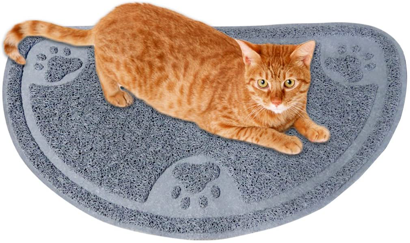 Evelots Cat Litter Trap/Feeding Mat-Catch Litter/Food-No Mess-Non Skid-Spongy Animals & Pet Supplies > Pet Supplies > Cat Supplies > Cat Litter Box Mats Evelots   