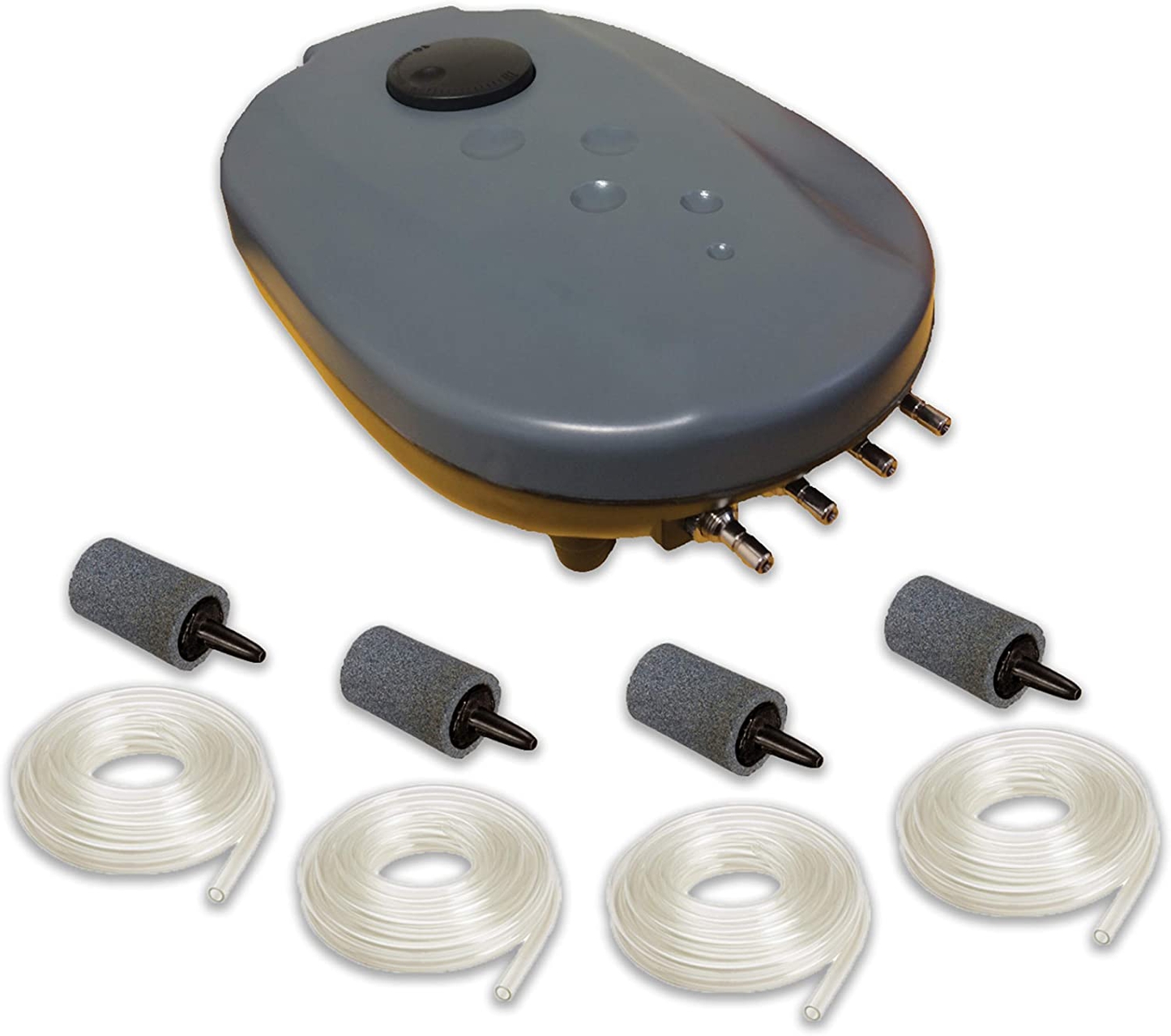 HALF off PONDS Patriot Pond 0.45 Cubic Feet per Minute Air Pump for Aquariums, Tanks, and Ponds to 1,500 Gallons, Water Gardens & Fish Ponds - PA-12