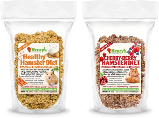 Henry'S Hamster Food - the Only All Natural Baked Fresh to Order Animals & Pet Supplies > Pet Supplies > Small Animal Supplies > Small Animal Food Henry's Healthy Pets 16 oz (combo)  