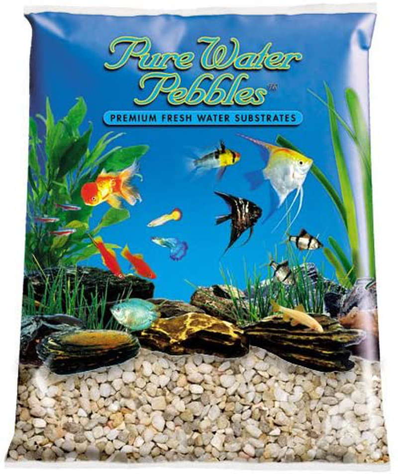 Pure Water Pebbles Aquarium Gravel, 2-Pound, Carolina Animals & Pet Supplies > Pet Supplies > Fish Supplies > Aquarium Gravel & Substrates Pure Water Pebbles   