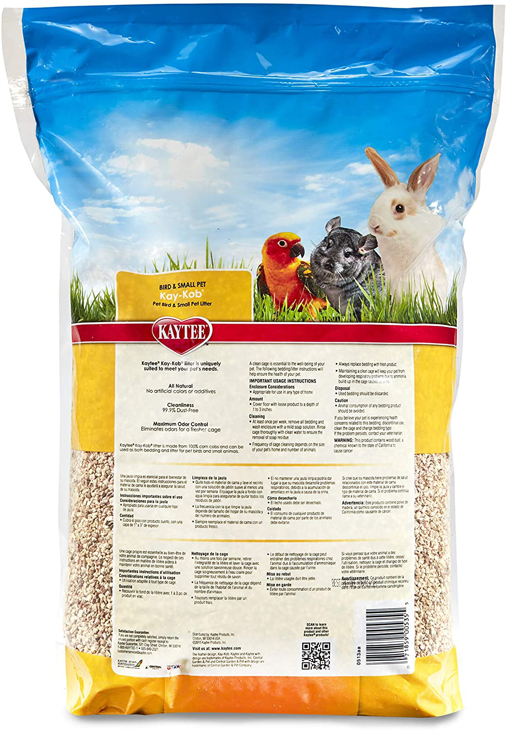 Kaytee Kay-Kob Bedding Animals & Pet Supplies > Pet Supplies > Small Animal Supplies > Small Animal Bedding Kaytee   