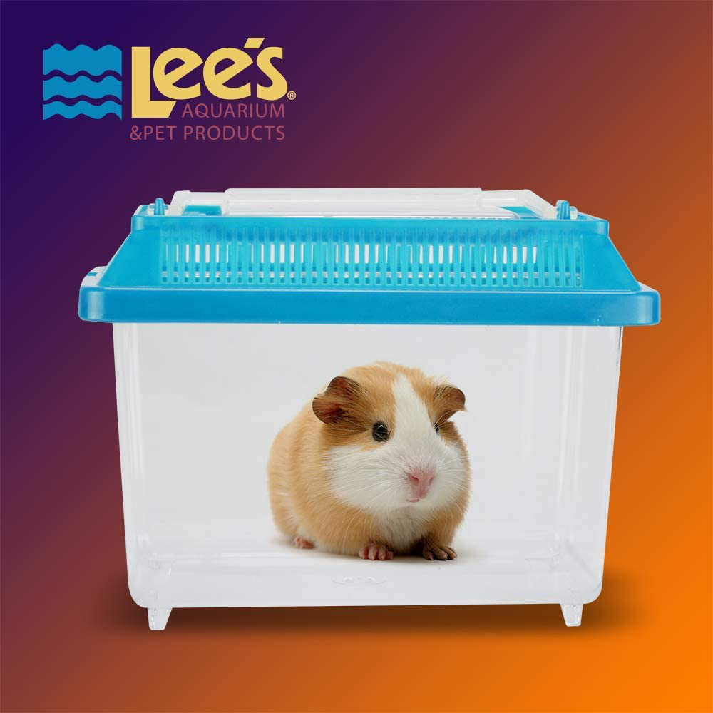 Lee'S Kritter Keeper, Mini Rectangle W/Lid ( Colors May Vary ) Animals & Pet Supplies > Pet Supplies > Small Animal Supplies > Small Animal Habitats & Cages Lee's   