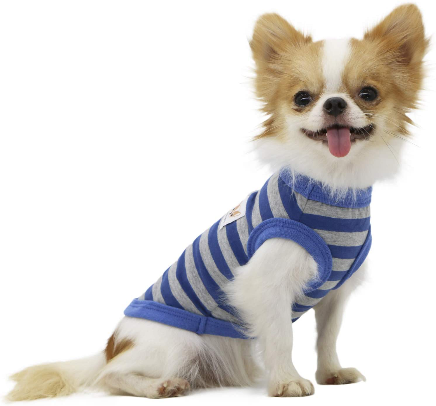 LOPHIPETS 100% Cotton Striped Dog Shirts for Puppy Small Dogs Chihuahua