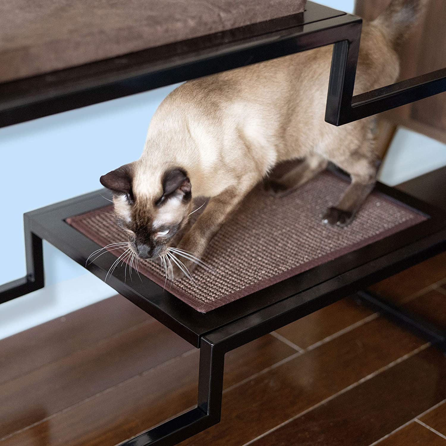 THE REFINED FELINE Metropolitan Cat Condo, Modern Furniture for Multiple Cats, Stepped Platforms for Cats and Kittens Animals & Pet Supplies > Pet Supplies > Cat Supplies > Cat Furniture THE REFINED FELINE   