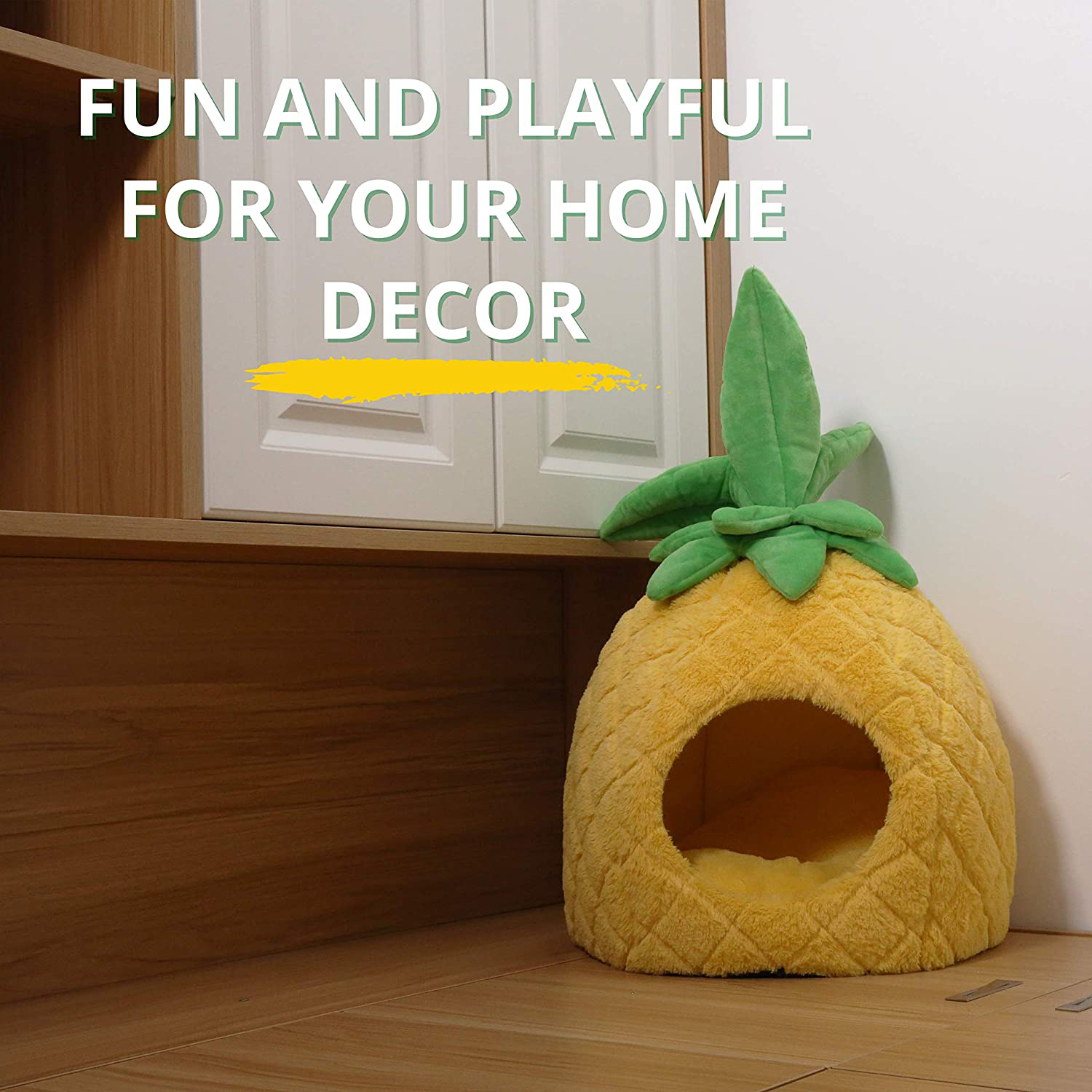 Pineapple pet outlet bed