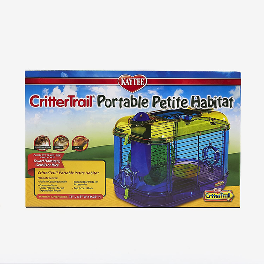 Kaytee Crittertrail Portable Petite Habitat Animals & Pet Supplies > Pet Supplies > Small Animal Supplies > Small Animal Habitat Accessories Kaytee   