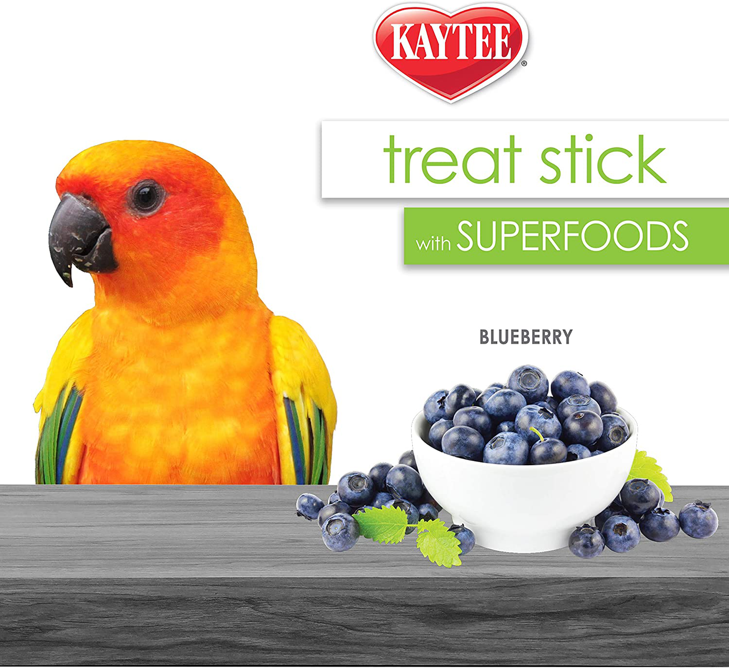 Kaytee Avian Superfood Treat Stick, Blueberry, 5.5 Ounces Animals & Pet Supplies > Pet Supplies > Bird Supplies > Bird Treats Kaytee   