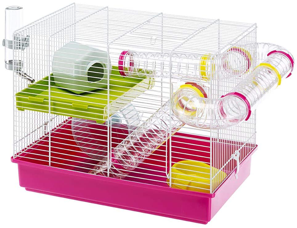 Ferplast Hamster Cage Animals & Pet Supplies > Pet Supplies > Small Animal Supplies > Small Animal Habitat Accessories Ferplast Laura Hamster Cage  