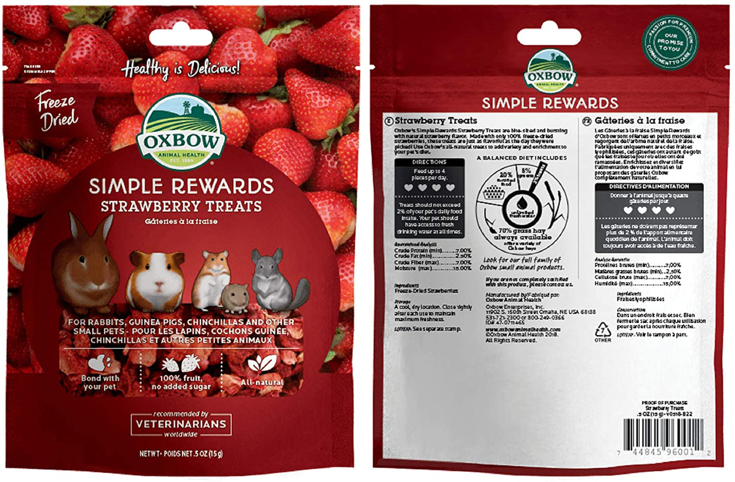 Simple Rewards Small Animal Treats (4 Pack), plus 1 Lava Star (4 Pack) Animals & Pet Supplies > Pet Supplies > Small Animal Supplies > Small Animal Treats Generic   