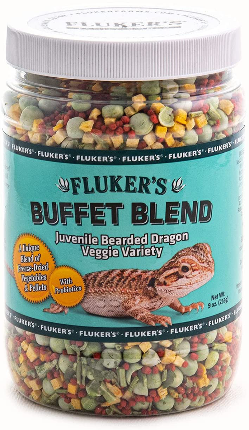 Fluker'S Buffet Blend Juvenile Bearded Dragon Veggie Variety Diet Animals & Pet Supplies > Pet Supplies > Reptile & Amphibian Supplies > Reptile & Amphibian Food Fluker's   