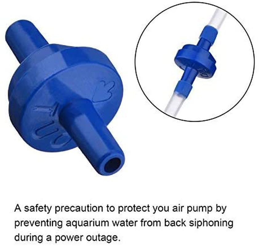 Shappy 6.5 Feet Standard Airline Tubing Air Pump Accessories for Fish Tank, 2 Bubble Release Air Stones, 2 Check Valves, 4 Suction Cup Clips, 2 Straight Connectors and 2 T-Connectors Animals & Pet Supplies > Pet Supplies > Fish Supplies > Aquarium Air Stones & Diffusers Shappy   