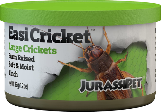 Jurassidiet - Easicricket: Large, 35 G / 1.2 Oz Animals & Pet Supplies > Pet Supplies > Reptile & Amphibian Supplies > Reptile & Amphibian Food Jurassipet   