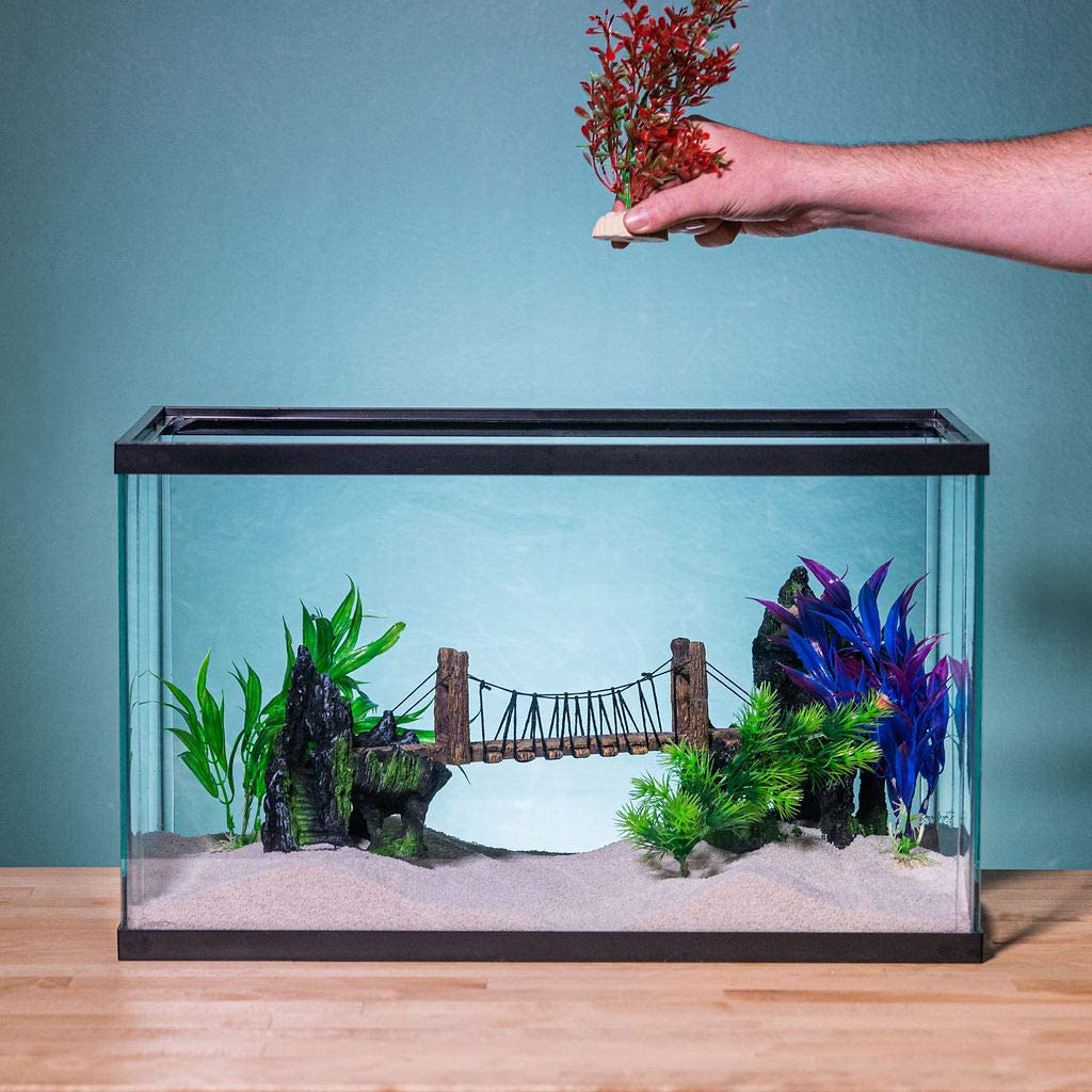 Aquatic Planet 5 PACK Artificial Fake Plastic Aquarium Plants Fish Tank Decoration Decor Ornament Animals & Pet Supplies > Pet Supplies > Fish Supplies > Aquarium Decor Aquatic Planet   