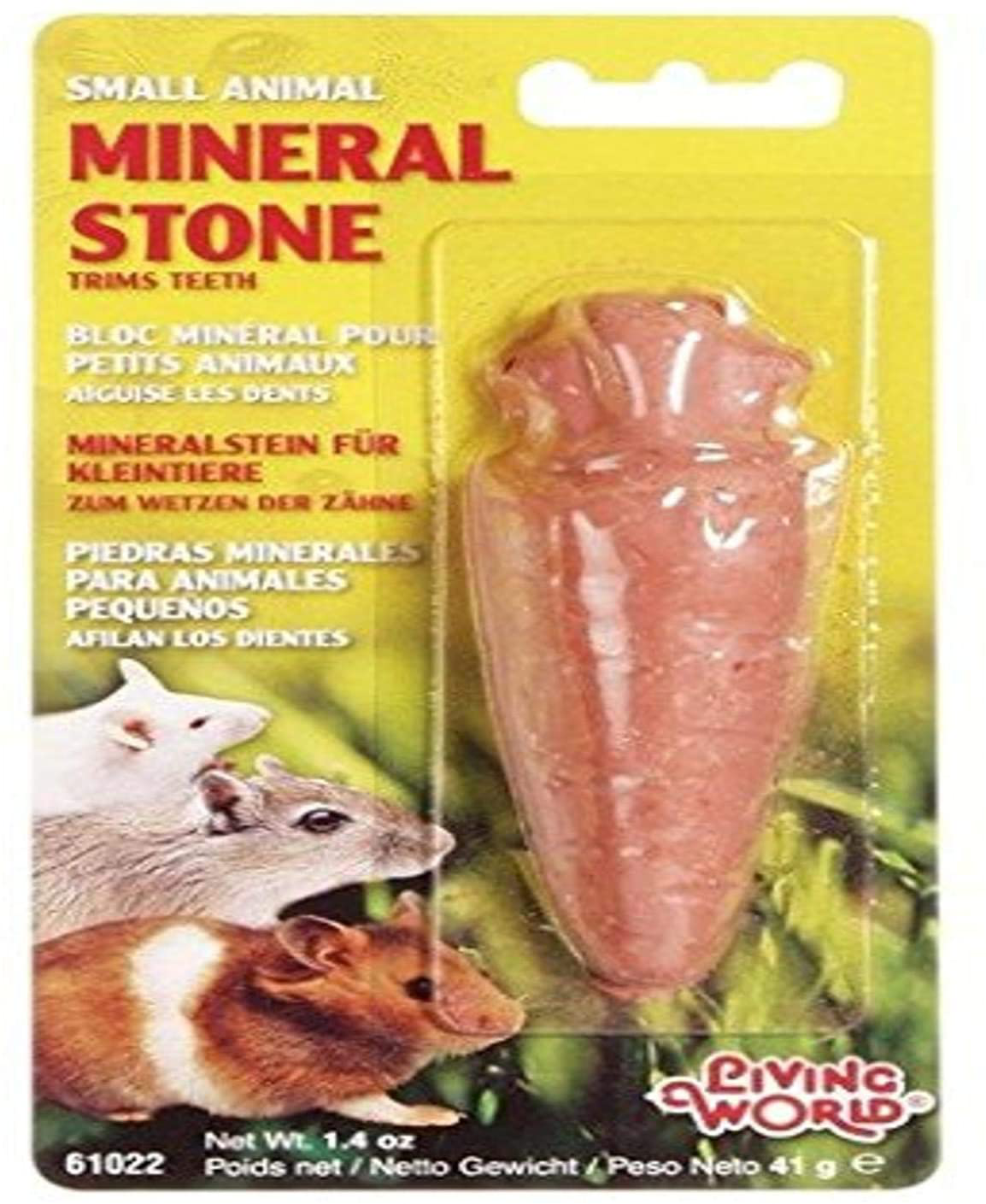 Living World Small Animal Minerals Stone, Carrot