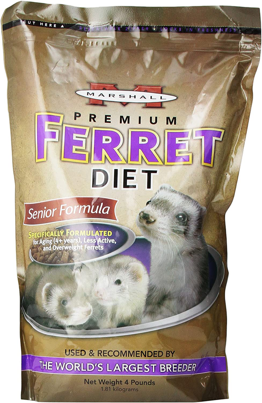 Marshall Pet Products Premium Ferret Diet Senior Formula Animals & Pet Supplies > Pet Supplies > Small Animal Supplies > Small Animal Food Marshall Pet Products   