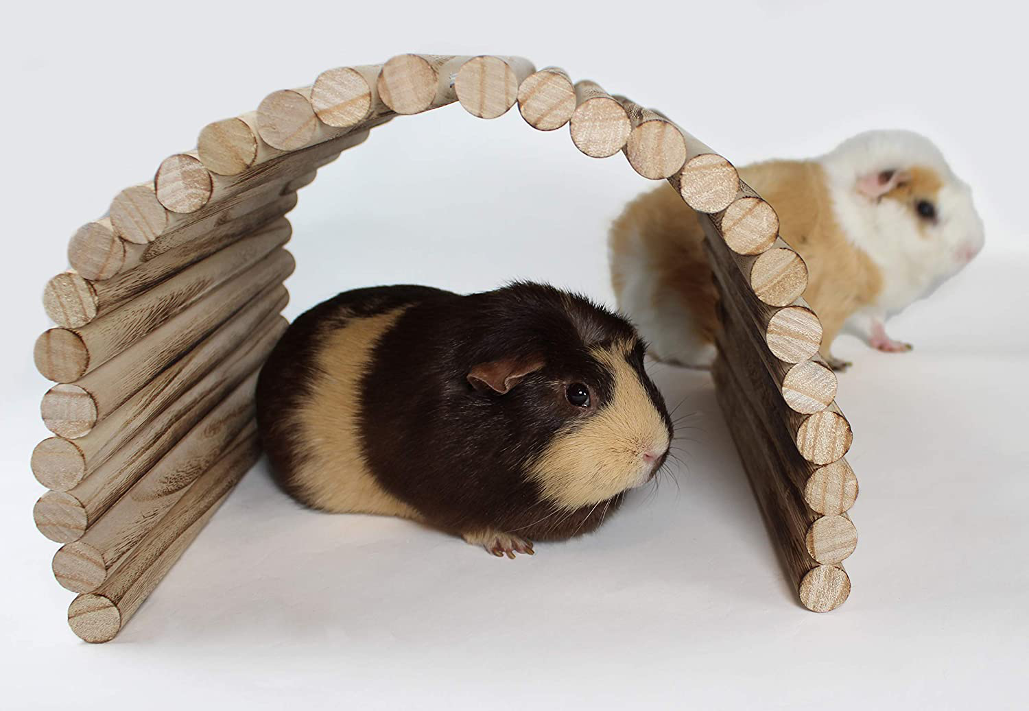 Flexible Wood Hideout - Extra Large - House, Tunnel, Ramp, Bridge, Tube for Guinea Pigs, Ferrets, Hedgehogs, Chinchillas, Small Rabbits, and Other Small Animals - Accessories, Toys, and Supplies Animals & Pet Supplies > Pet Supplies > Small Animal Supplies > Small Animal Habitat Accessories Pulse Brands   