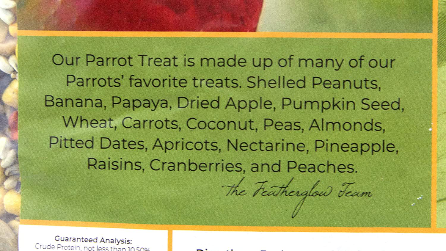 Volkman Seed Featherglow Parrot Treat 4Lb Animals & Pet Supplies > Pet Supplies > Bird Supplies > Bird Treats Volkman Seed Company Inc   