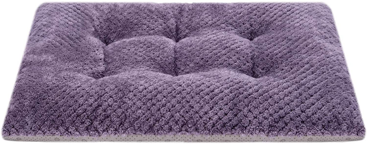 Fuzzy Deluxe Pet Beds, Super Plush Dog or Cat Beds Ideal for Dog Crates, Machine Wash & Dryer Friendly Animals & Pet Supplies > Pet Supplies > Dog Supplies > Dog Beds WONDER MIRACLE   