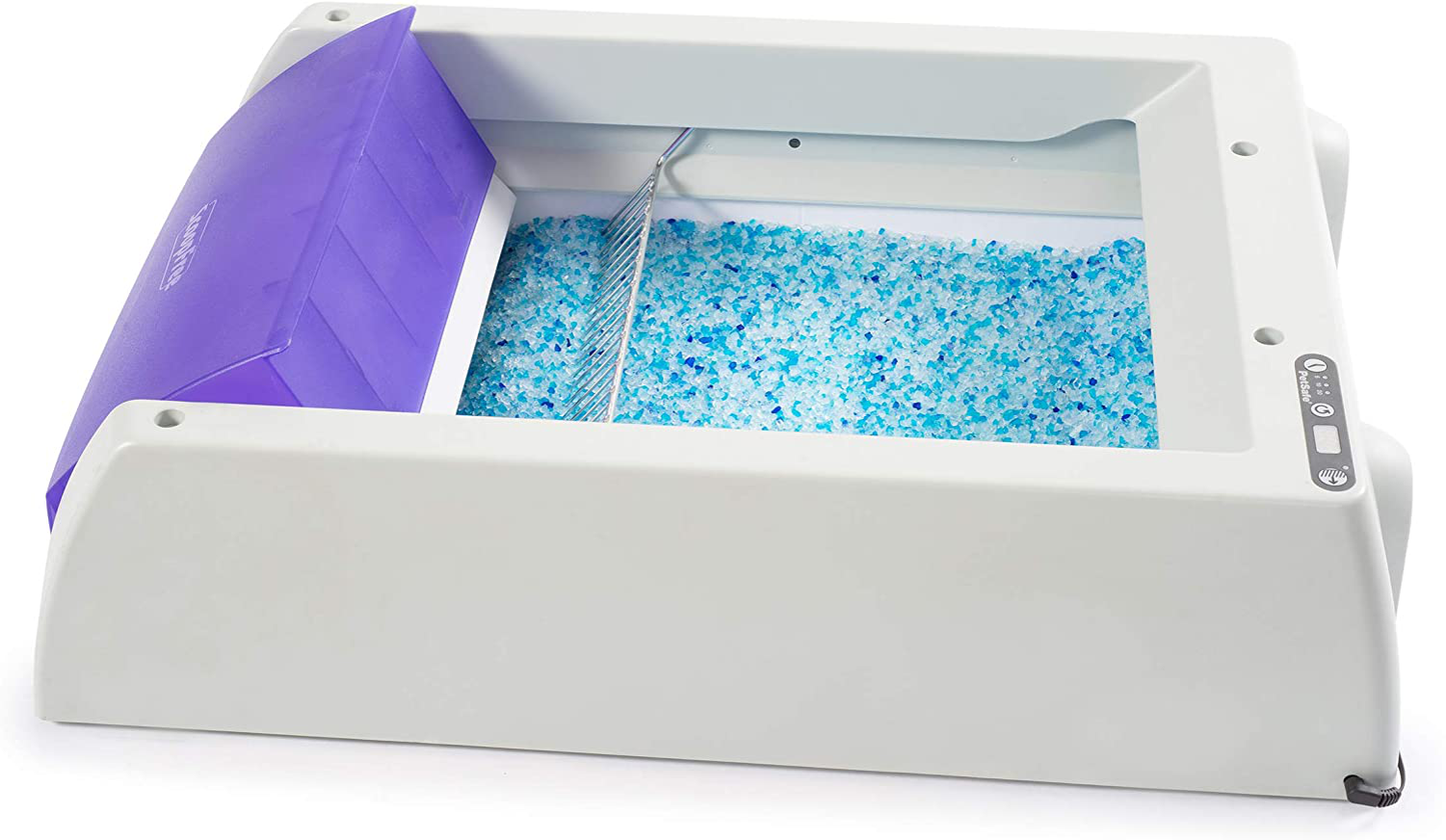 Petsafe Scoopfree Cat Litter Crystal Tray Refills for Scoopfree Self-Cleaning Cat Litter Boxes - 3-Pack - Non-Clumping, Less Mess, Odor Control - Available in Original Blue, Lavender, or Sensitive