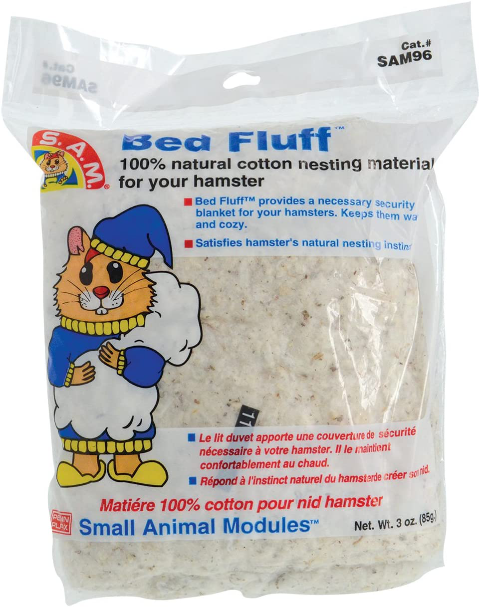 Penn-Plax Bed Fluff for Small Animals, 3-Ounce Animals & Pet Supplies > Pet Supplies > Small Animal Supplies > Small Animal Bedding Penn-Plax   