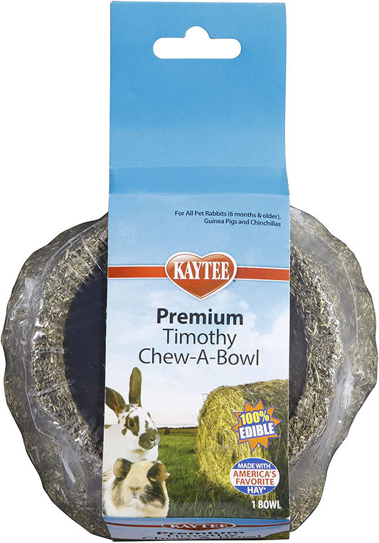 Premium Timothy Chew-A-Bowl Animals & Pet Supplies > Pet Supplies > Bird Supplies > Bird Treats Kaytee   
