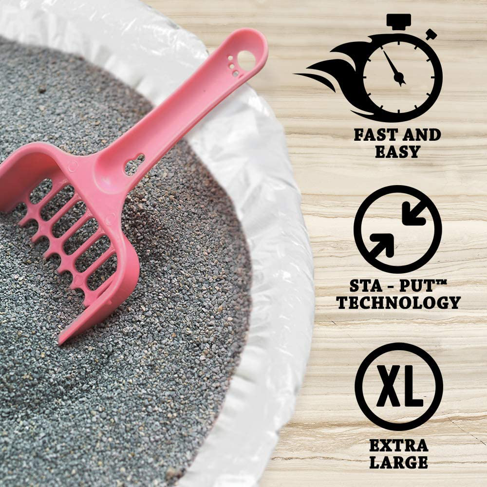 Whisker city elastic cat pan liners hot sale