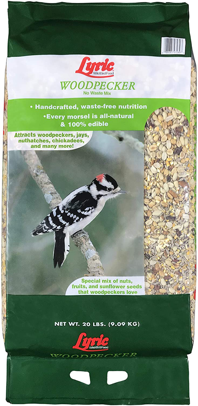 Lyric 2647472 Woodpecker No Waste Mix, 20 Lb Animals & Pet Supplies > Pet Supplies > Bird Supplies > Bird Food Lyric 20 lb  