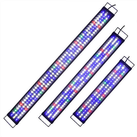 Full Spectrum Aquarium Light Tank Light 5730SMD Full Spectrum Luminaire LED Hood Fish Light for Aquarium 24" 35'' 47" LED Light Christmas Decoration (90CM) Animals & Pet Supplies > Pet Supplies > Fish Supplies > Aquarium Lighting Unknown   