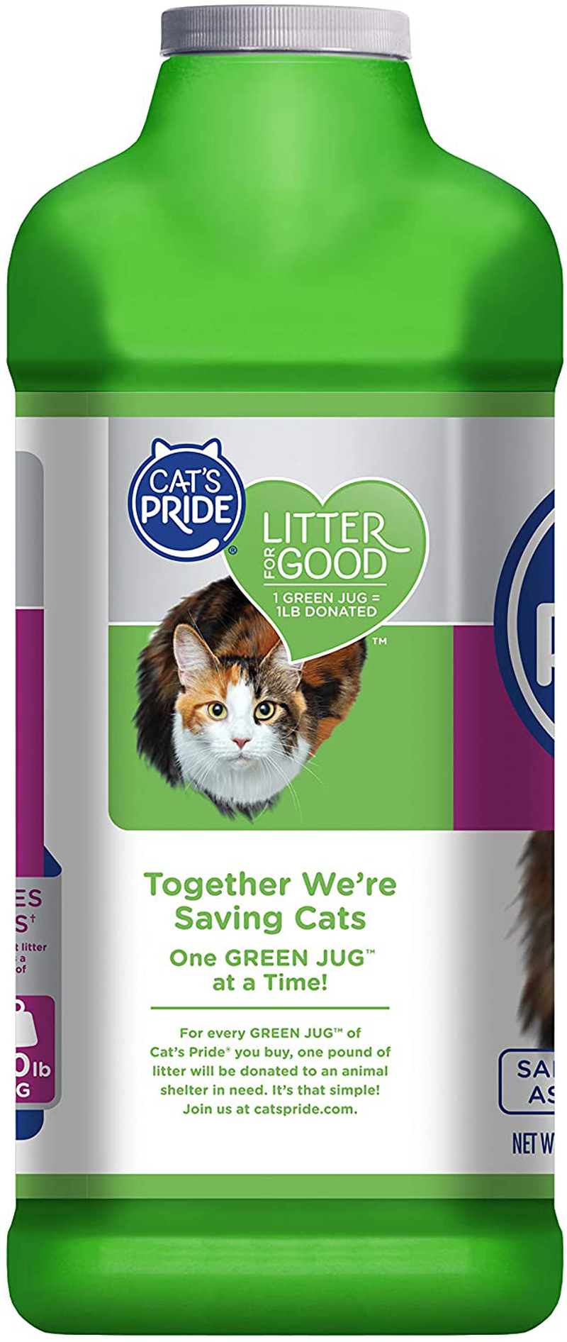 Cat'S Pride Fresh Scent Pure & Fresh Multi-Cat Clumping Litter, 10-Pound Jug, Pack of 3 (C47510-C40)