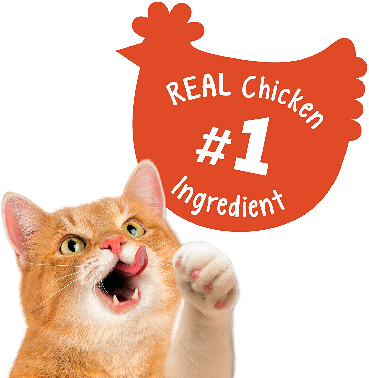 Friskies Party Mix Adult Cat Treats Canisters – Real Chicken #1 Ingredient Animals & Pet Supplies > Pet Supplies > Cat Supplies > Cat Treats Purina Friskies   