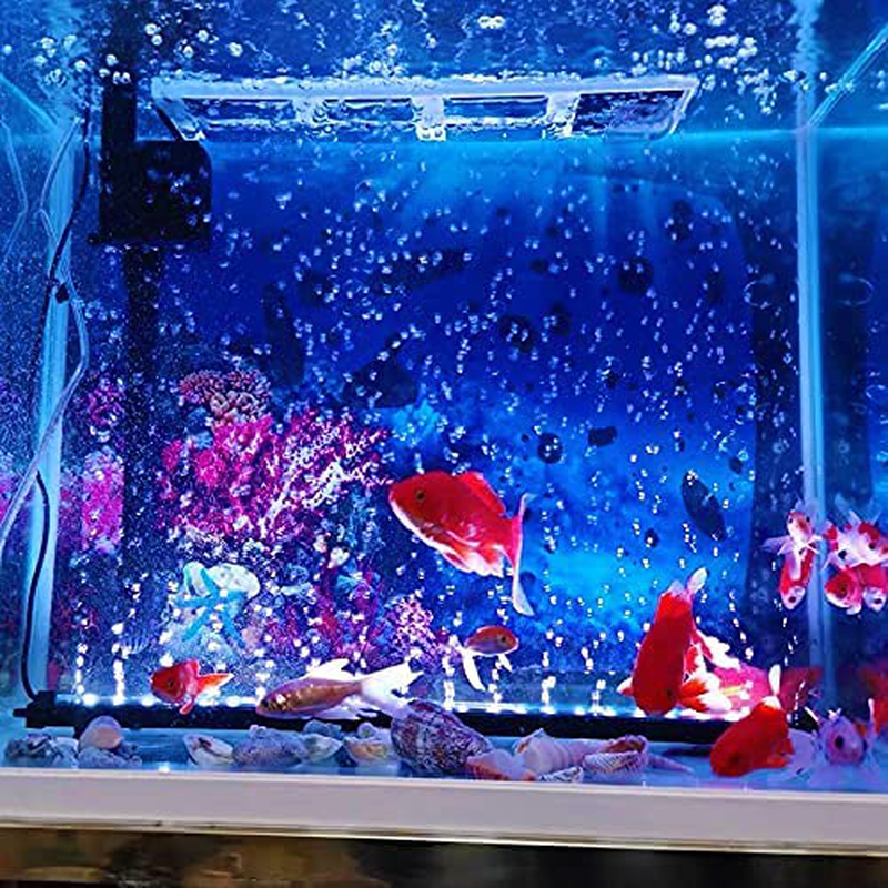 KAPATA Fish Tank Light RGB Color Changing Underwater Lighting for All Water Fish Tank 88Cm/35Inch