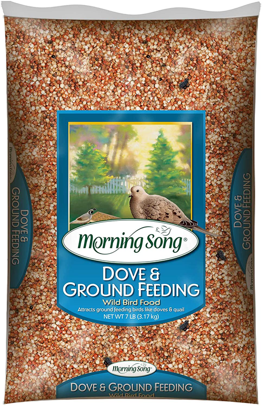Morning Song 11974 Dove and Ground Feeding Wild Bird Food, 7-Pound Animals & Pet Supplies > Pet Supplies > Bird Supplies > Bird Food Morning Song   