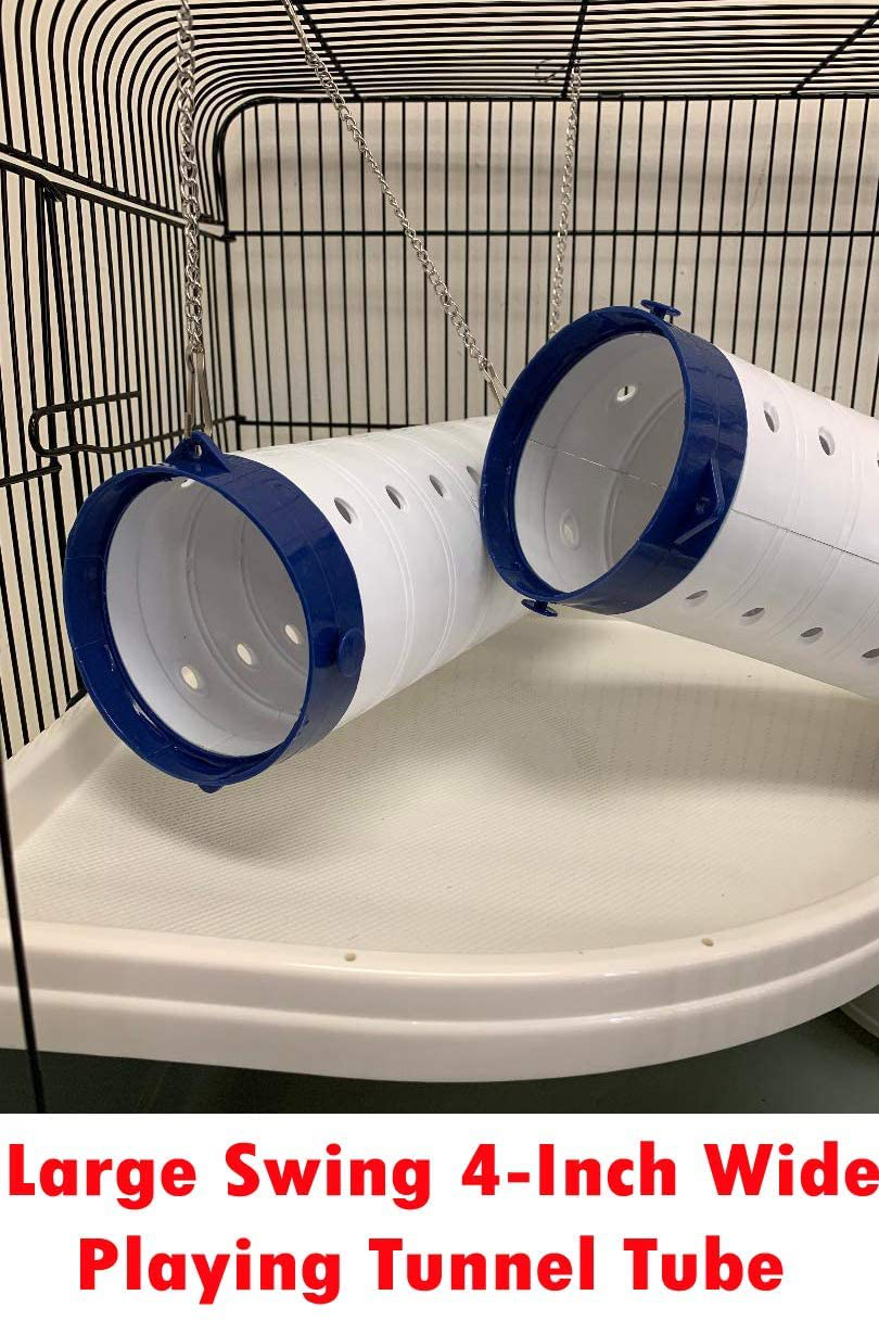 Large 2-Level Universal Small Animal Home Critter Habitat Cage for Wide Variety Exotics Animal Ferret Hamster Rat Mice Mouse Gerbil Guinea Pig Hedgehog Chinchillas Animals & Pet Supplies > Pet Supplies > Small Animal Supplies > Small Animal Habitats & Cages Mcage   