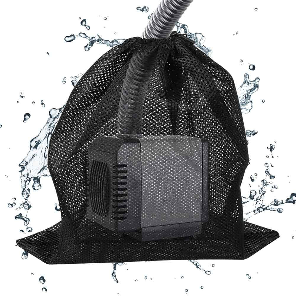 Chaotai Filter Bag Home Fish Tank Tear Resistant anti Clogging Mesh Garden Supplies Aquarium Outdoor Net Pouch Pond with Drawstring Water Pump(1Pc) Animals & Pet Supplies > Pet Supplies > Fish Supplies > Aquarium Fish Nets Chaotai   