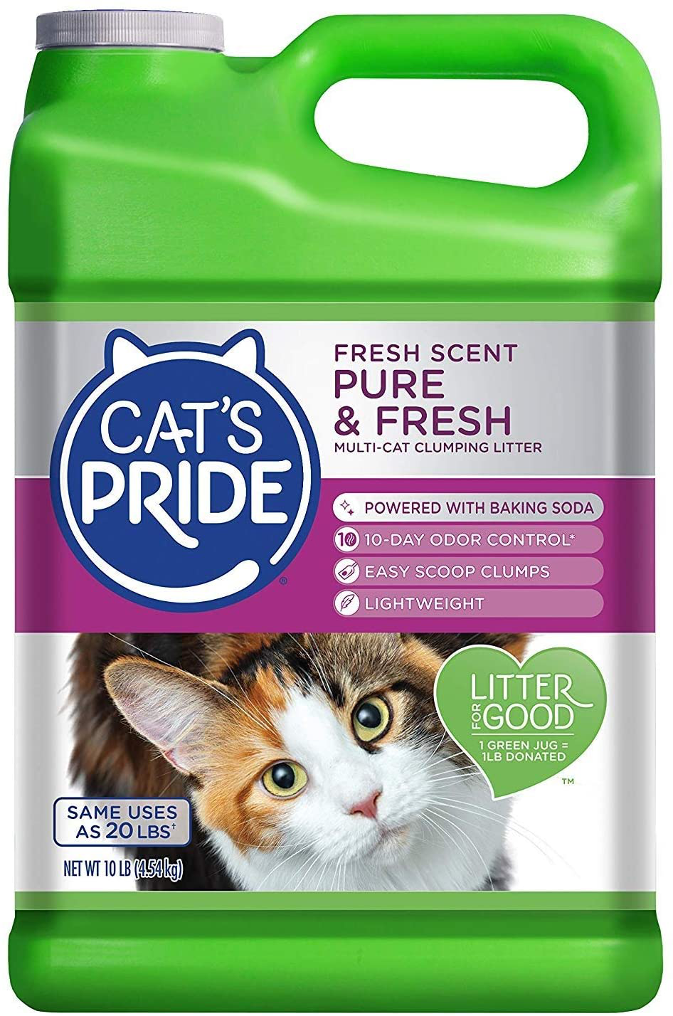 Cat'S Pride Fresh and Light Ultimate Care Lightweight Scented Multi-Cat Litter (20 Lbs.) Animals & Pet Supplies > Pet Supplies > Cat Supplies > Cat Litter Cat's Pride   