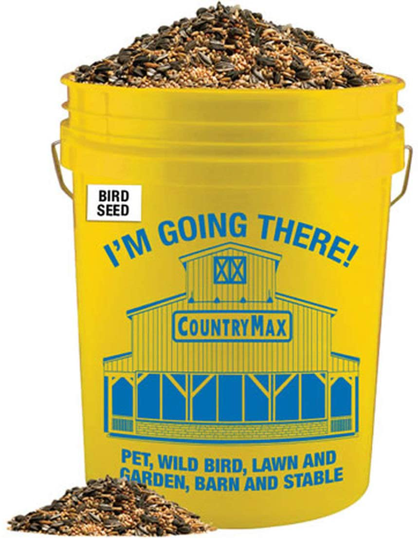 Backyard Seeds Classic Berry Blend Sunflower Bird Seed Mix in Bucket 15 Pounds Animals & Pet Supplies > Pet Supplies > Bird Supplies > Bird Food CountryMax   