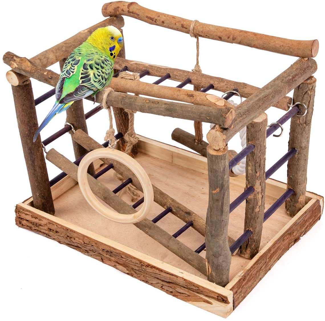 Niteangel Natural Living Playground for Birds, Bird Activity Center Animals & Pet Supplies > Pet Supplies > Bird Supplies > Bird Cages & Stands Niteangel   