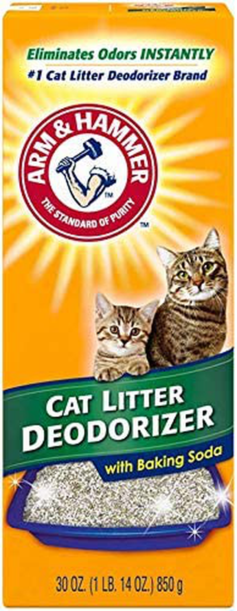 ARM & Hammer Cat Litter Deodorizer Animals & Pet Supplies > Pet Supplies > Cat Supplies > Cat Litter Arm & Hammer   