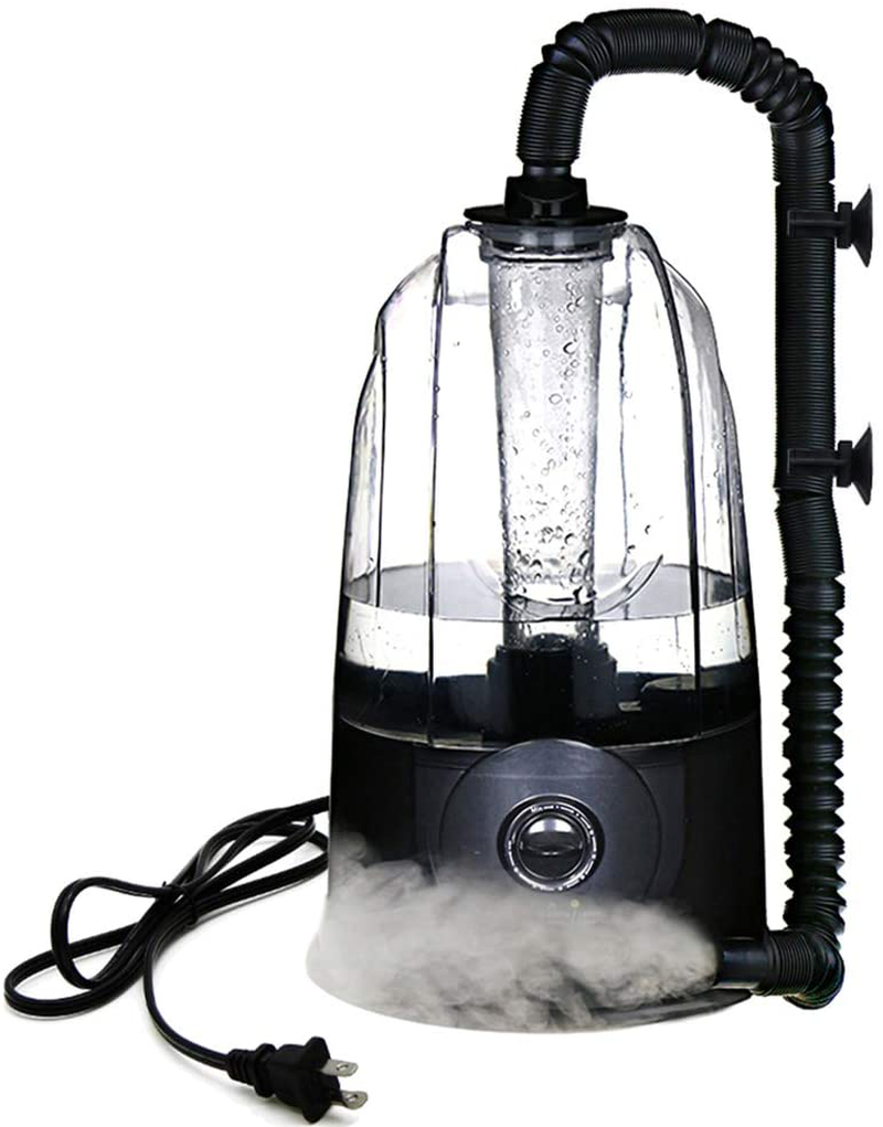 COOSPIDER Reptile Fogger Terrariums Humidifier Fog Machine Mister 3L Large Size Ideal for Paludarium/Vivarium/Reptiles/Amphibians/Herps Animals & Pet Supplies > Pet Supplies > Reptile & Amphibian Supplies > Reptile & Amphibian Habitat Accessories COOSPIDER   