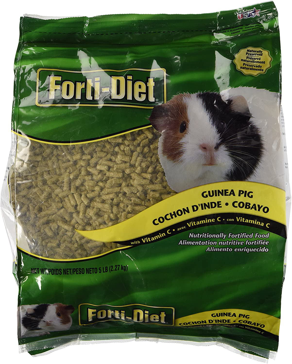 Kaytee Forti Guinea Pig Food, 5 Lb Animals & Pet Supplies > Pet Supplies > Small Animal Supplies > Small Animal Food Kaytee   