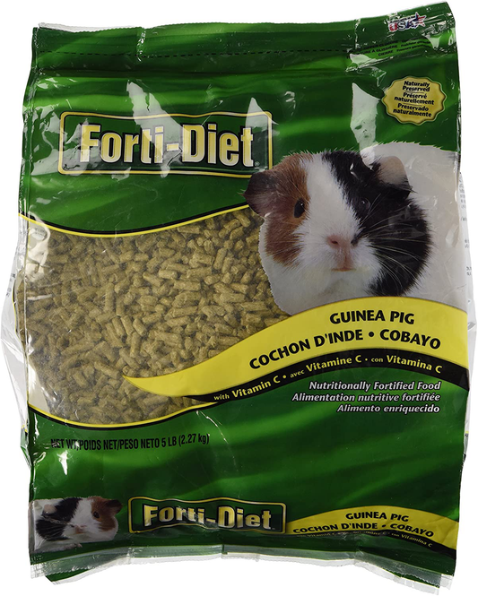 Kaytee Forti Guinea Pig Food, 5 Lb Animals & Pet Supplies > Pet Supplies > Small Animal Supplies > Small Animal Food Kaytee   