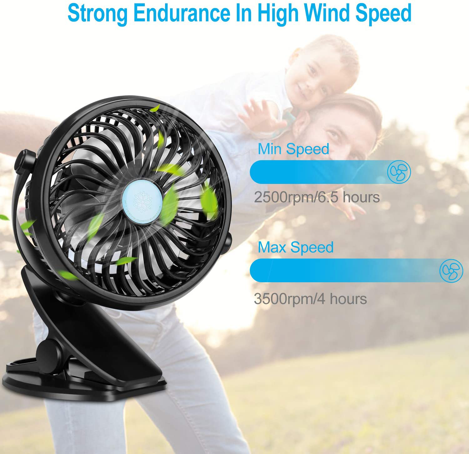 Mini fan for stroller online