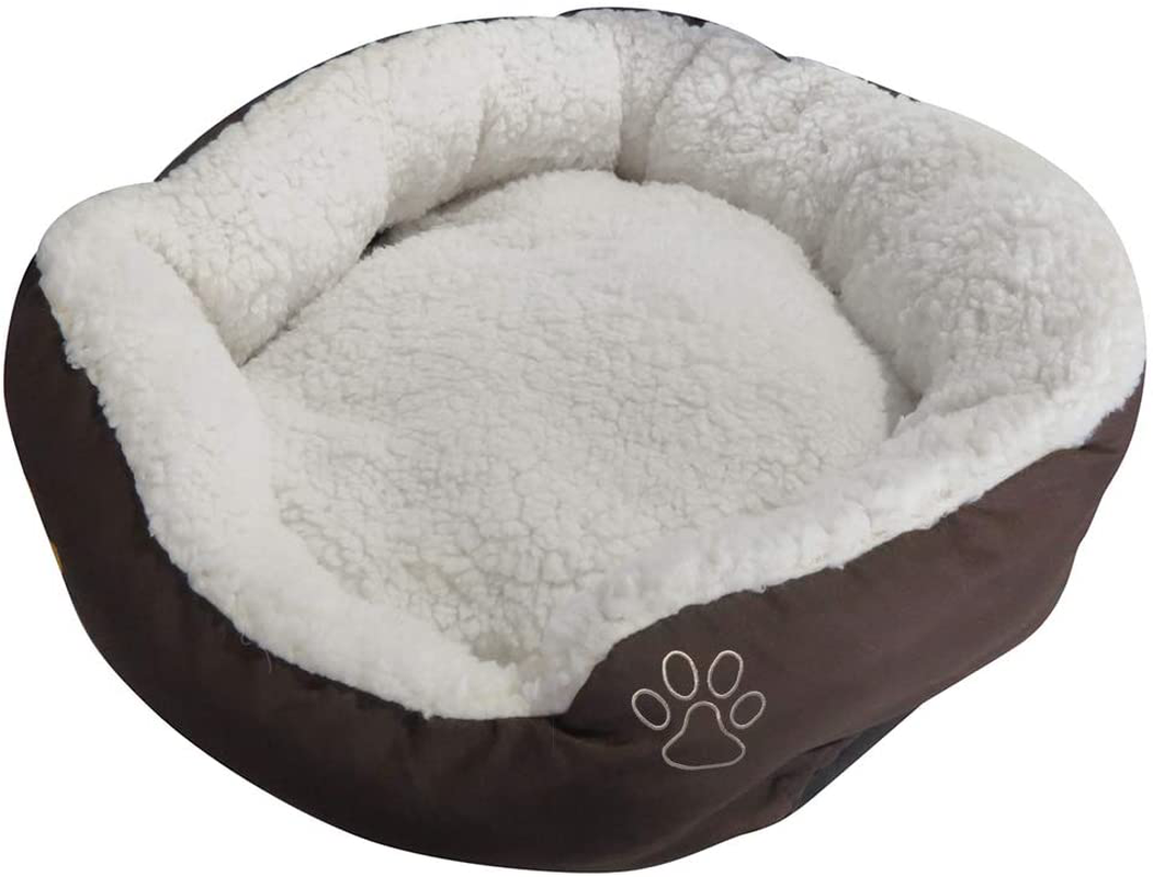 Evelots Pet Bed-Cat/Small Dog-Most Comfy-Warm-Thick/Soft-Easy Washing-2 Colors Animals & Pet Supplies > Pet Supplies > Dog Supplies > Dog Beds Evelots   