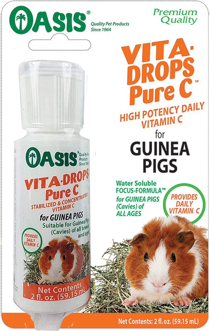 OASIS #80254 Vita Drops-Pure C for Guinea Pig, 2-Ounce, Packaging May Vary Animals & Pet Supplies > Pet Supplies > Small Animal Supplies > Small Animal Food Kordon   
