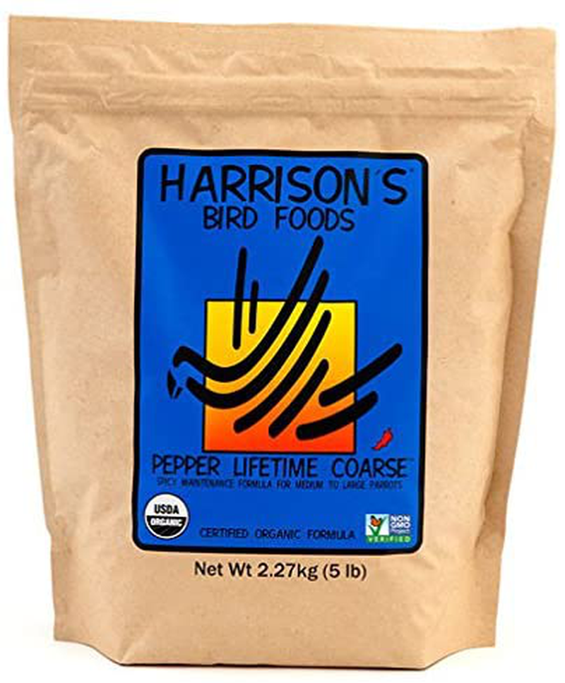 Harrison'S Pepper Lifetime Coarse 5Lb … Animals & Pet Supplies > Pet Supplies > Bird Supplies > Bird Food Harrison's Bird Foods   