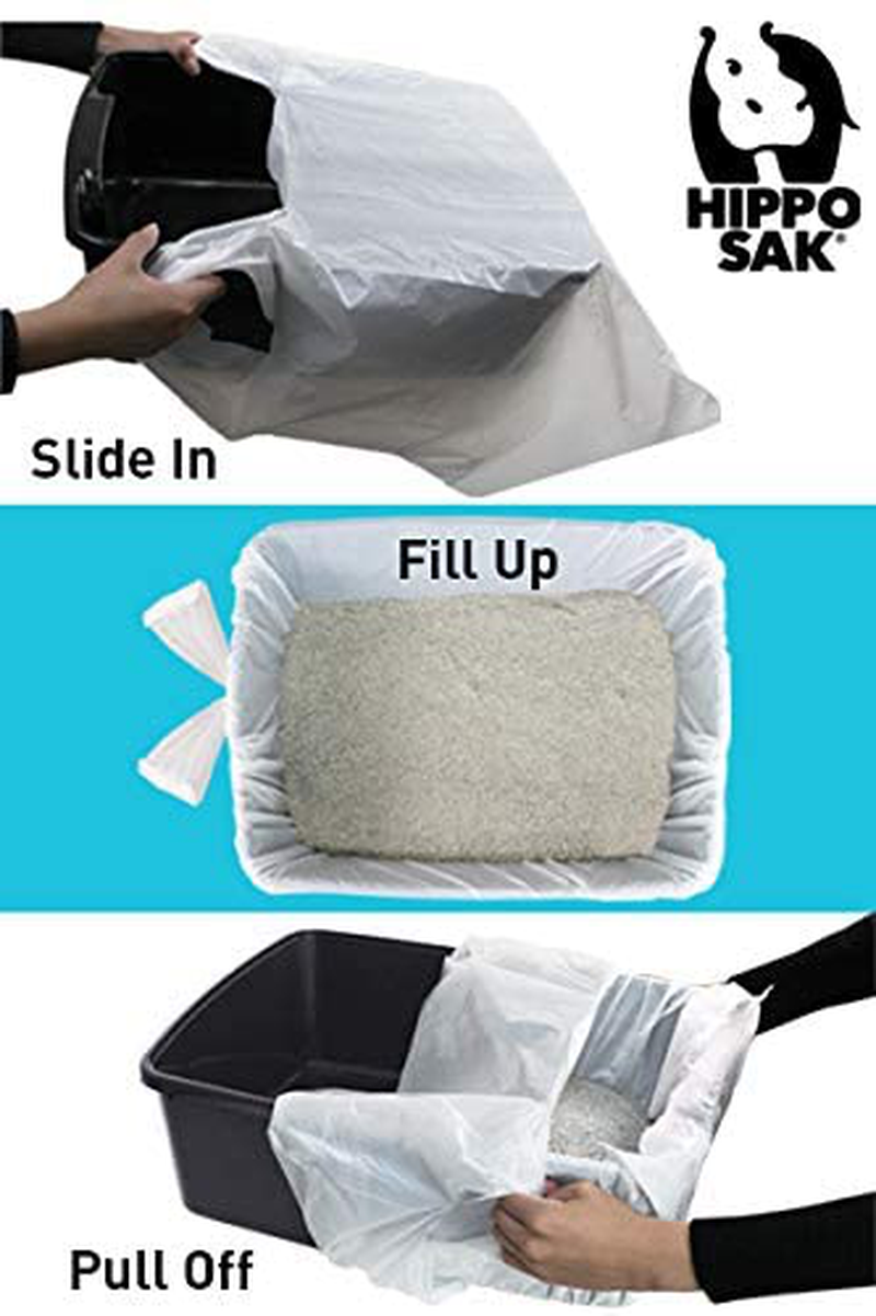 Hippo Sak Jumbo Cat Litter Liner Animals & Pet Supplies > Pet Supplies > Cat Supplies > Cat Litter Box Liners Hippo Sak   