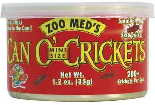 Can O' Crickets (1.2 Oz) Animals & Pet Supplies > Pet Supplies > Reptile & Amphibian Supplies > Reptile & Amphibian Food Zoo Med   