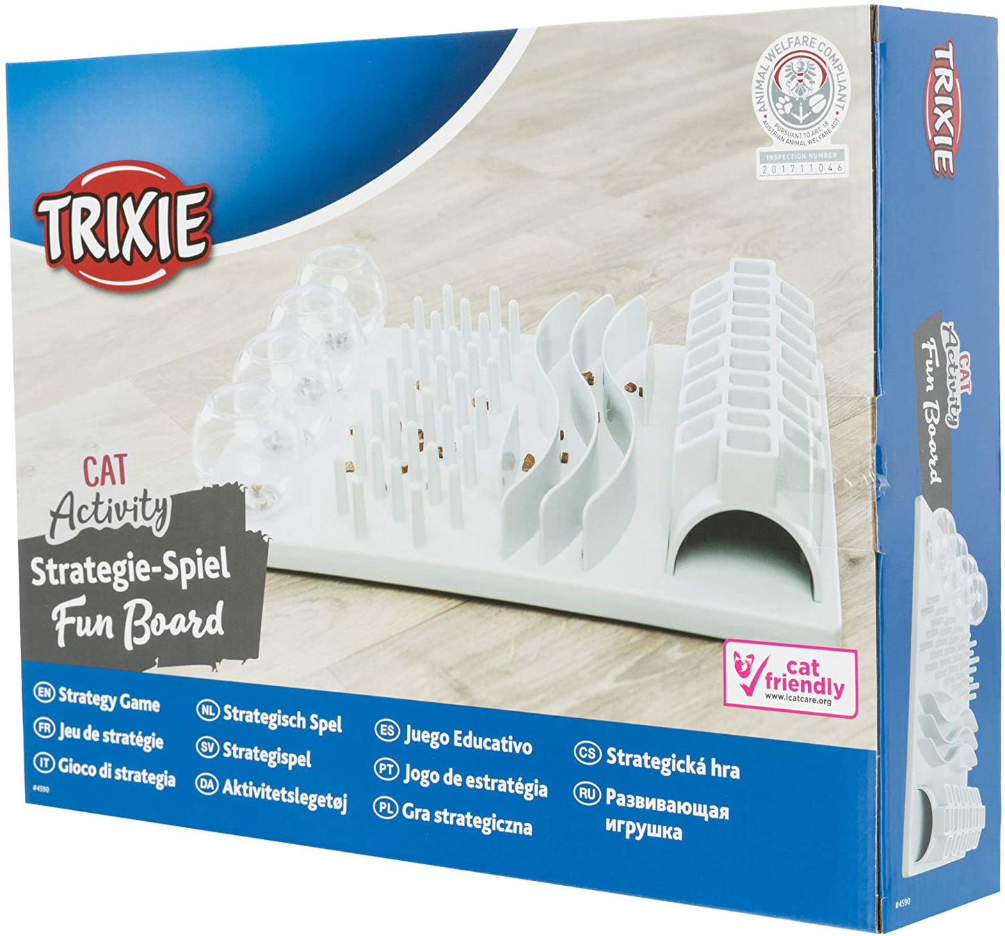 Trixie Cat Activity Feeder, Cat Interactive Toy, Treat Dispenser Animals & Pet Supplies > Pet Supplies > Cat Supplies > Cat Toys TRIXIE   