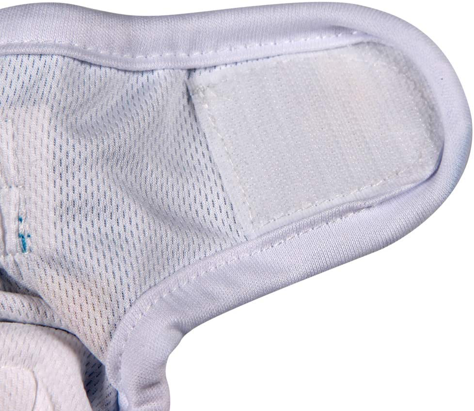 Vecomfy Washable Dog Diapers Female for Small Dogs(3 Pack),Premium Reusable Leakproof Puppy Nappies